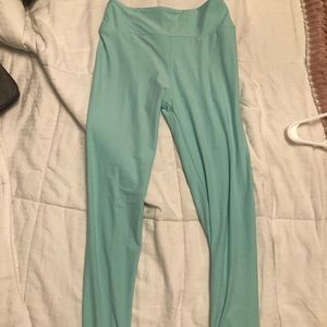 Terquoise leggings